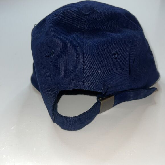 Seba Miller Light Miller Time Ball Cap Blue Racing Flag Dad Baseball Hat Vintage - Picture 4 of 7